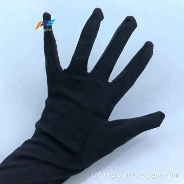 Billigt pris 100% polyester muslimska ärmar islamiska handskar